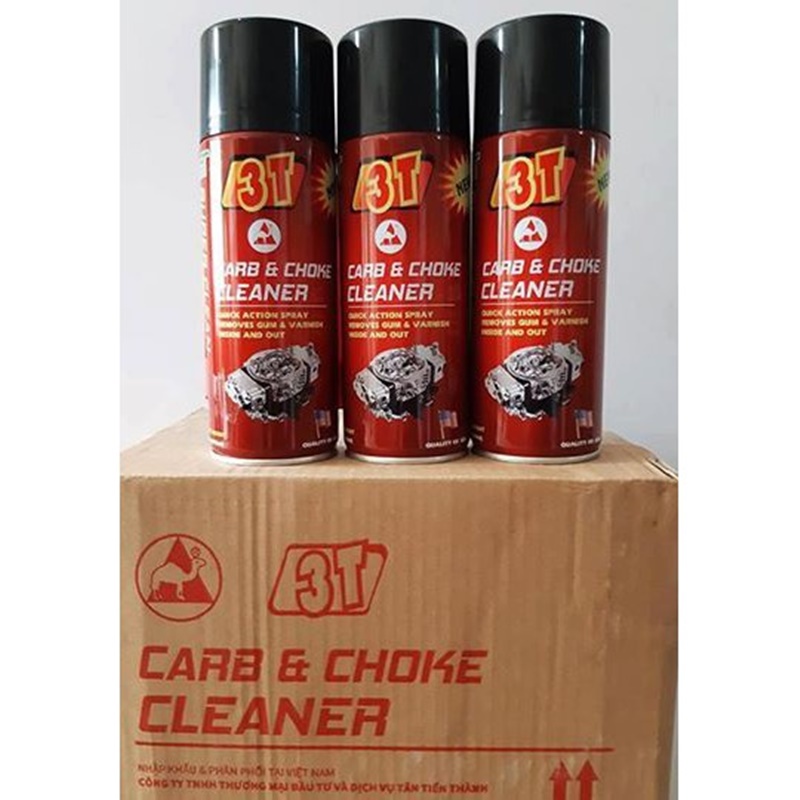 Xịt chế hòa khí ô tô, xúc bình xăng con ô tô, vệ sinh họng ga