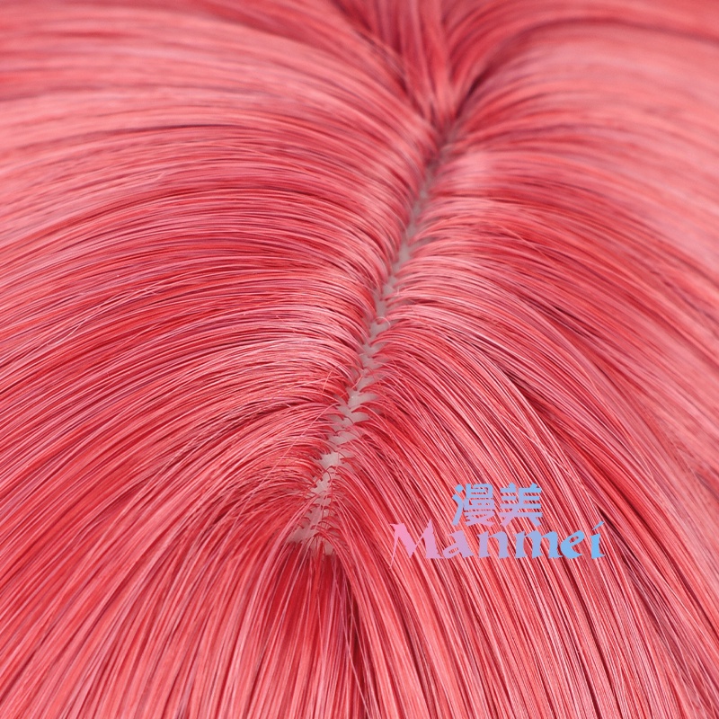 Anime BLUE LOCK Chigiri Hyoma Cosplay 53cm Wine Red Braided Hair Heat Resistant Synthetic Wigs