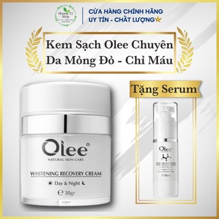 Kem sạch olee cao cấp phục hồi da mỏng đỏ, nổi chỉ máu, da không đều màu tận gốc
