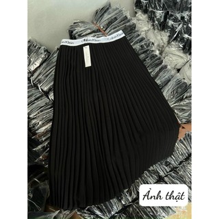 CHÂN VÁY DẬP LY NỮ MIDI