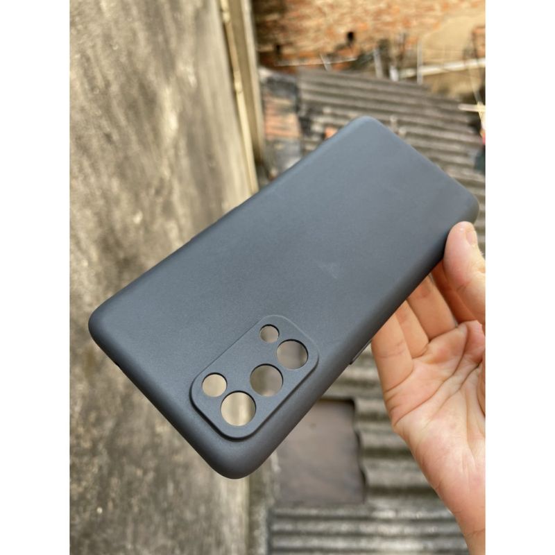 Ốp lưng silicon đen oppo Reno 5 4G/5G dẻo đen nhám chống bám vân tay