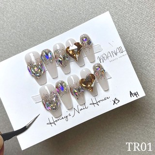 Nailbox Thiết Kế Premium TR01 Charm Đá Cao Cấp