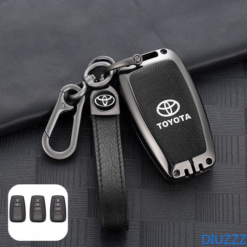 Vỏ Bảo Vệ Chìa Khóa Xe Hơi Toyota Corolla Yaris Prius Camry70 CHR REIZ Crown RAV4 Land Cruiser Avensis Verso Prado Altis Hilux Aygo