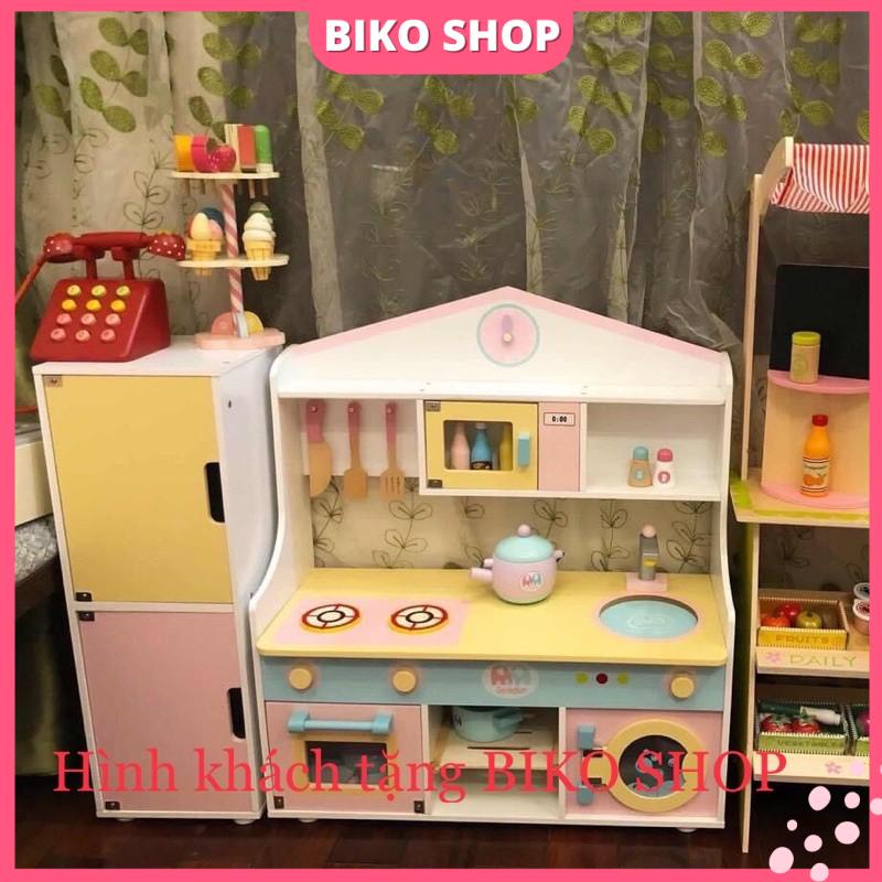 Đồ chơi nhà  bằng gỗ cho bé 2 cách lắp