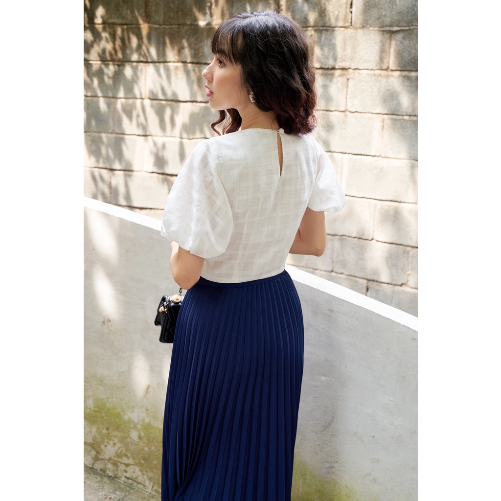 OLV - Chân váy Navy Pleat Timeless Skirt