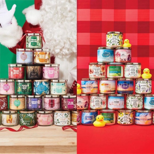 Nến thơm 3 bấc size to 411gr Bath and Body Works thư giãn
