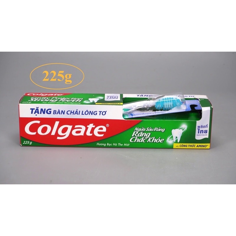 1 Kem đánh răng Colgate ngừa sâu răng 225g+bàn chải