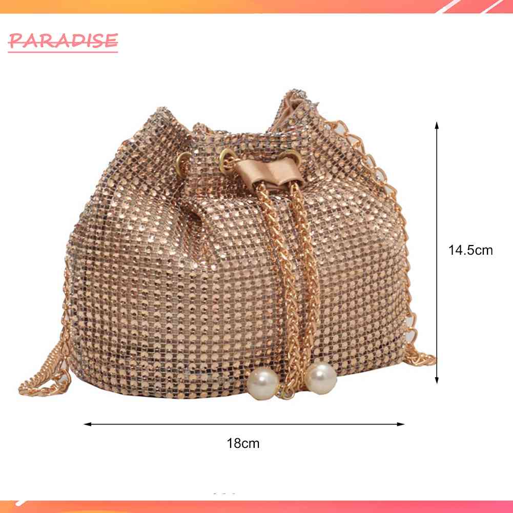 Mới Túi Xách Đeo Chéo Đính Đá Thời Trang Dành Cho Nữ