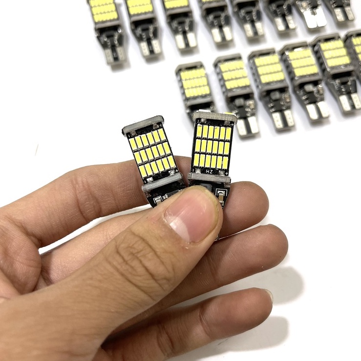 Đèn led xi nhan T15 gắn ô tô xe máy, đủ màu , Siêu Đẹp