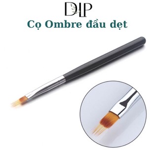 Cọ ombre ( cán gỗ đen , đầu cọ dẹt )