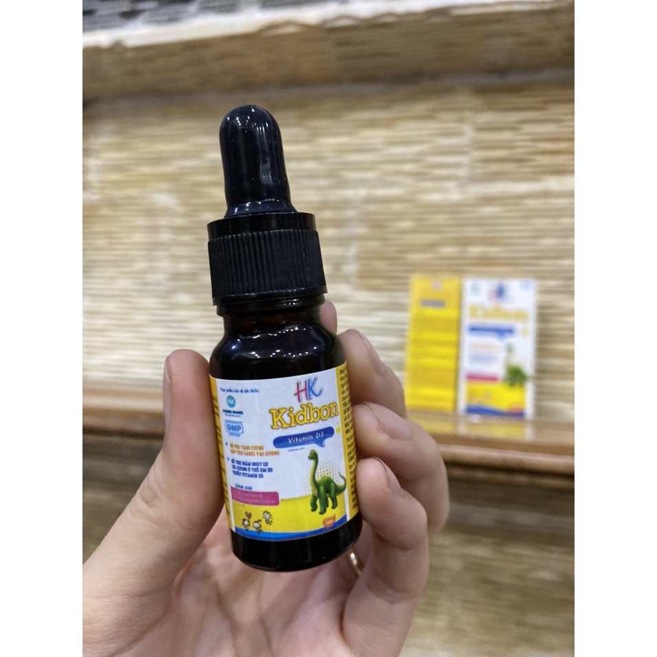 HK KIDBON hỗ trợ giảm còi xương , tăng hấp thu Canxi