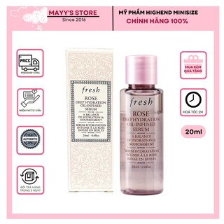 Tinh chất Cấp Nước FRESH Rose Deep Hydration Oil-Infused Serum