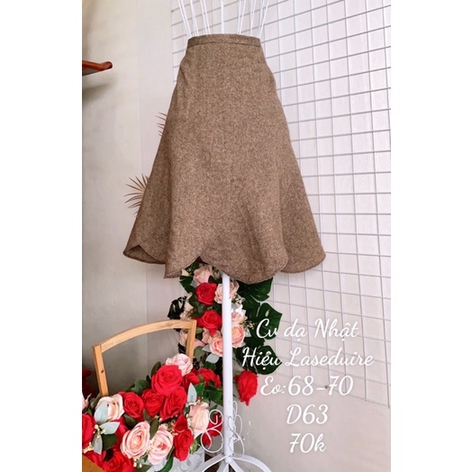 Chân váy dạ kiểu