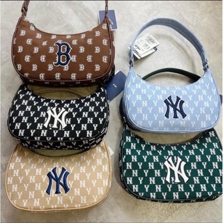 Túi xách mlb monogram hobo bag new york yankees - bụi store