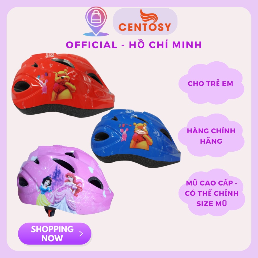 Mũ Bảo Hộ Trượt Patin CENTOSY MS 025 - Đội Chơi Batin, Đi Xe Máy Chống Va đập Cho Bé