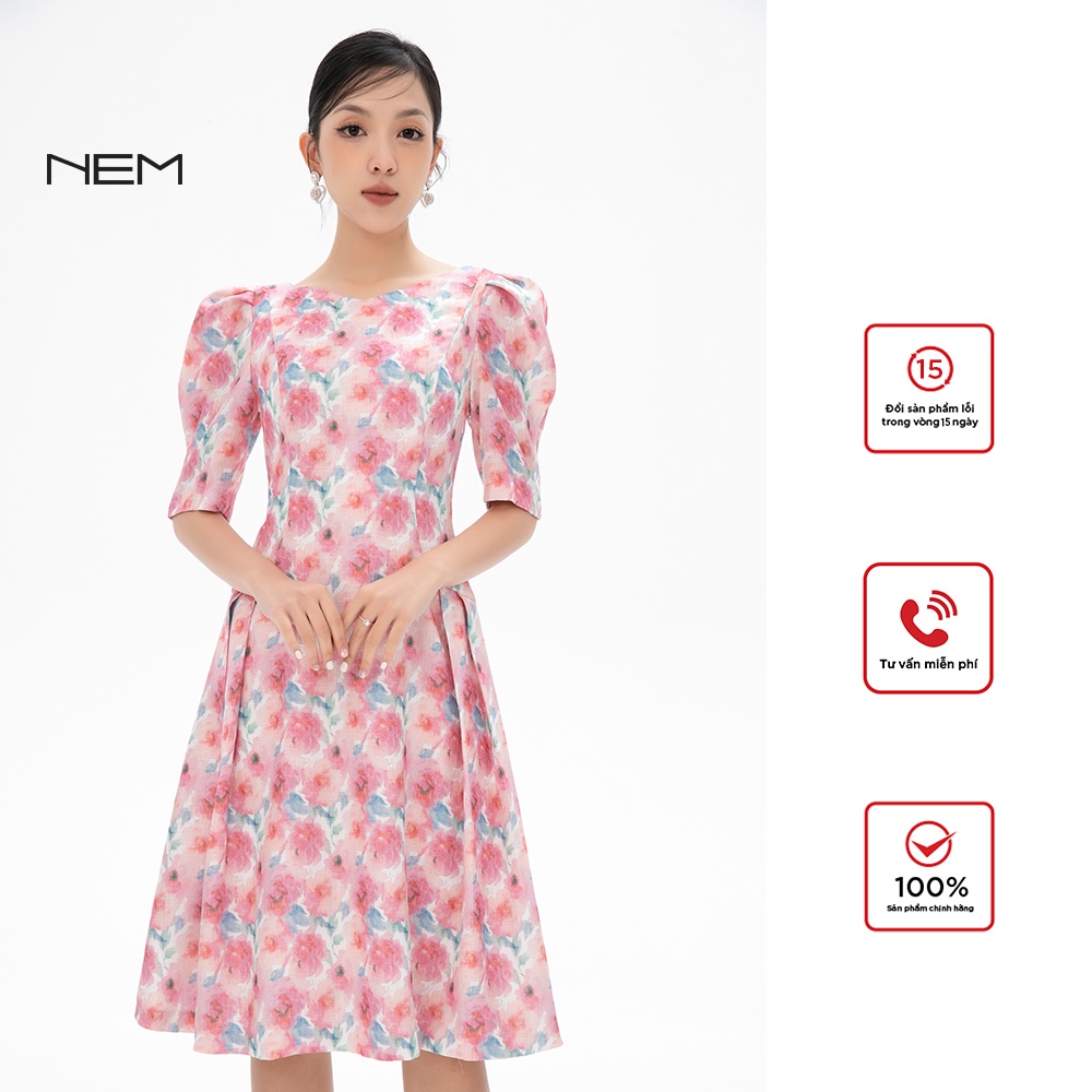Đầm nữ thiết kế cao cấp NEM Fashion 42232 giá tốt