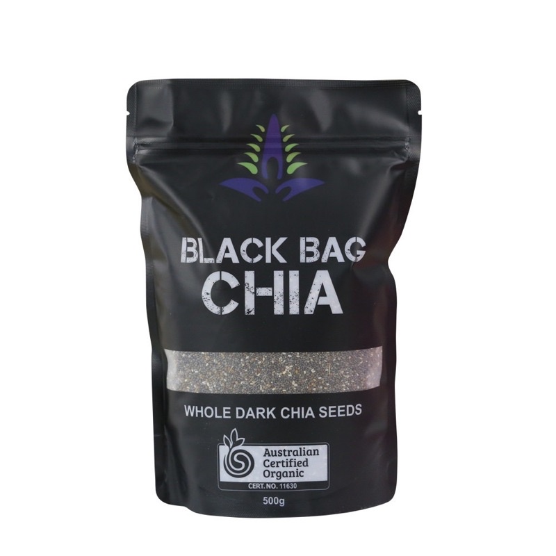 [CHÍNH HÃNG] Hạt Chia Seeds Black Úc 500g - Ăn Vặt 492