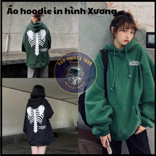Áo Hoodie Xương Cá - Áo Hoodie mùa đông đẹp