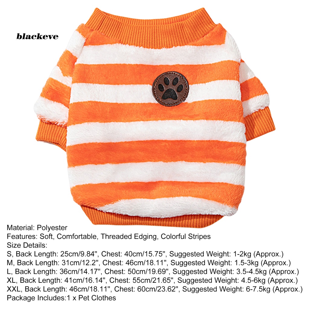 Áo Nỉ Thoáng Khí Họa Tiết Kẻ Sọc Dành Cho Thú Cưng