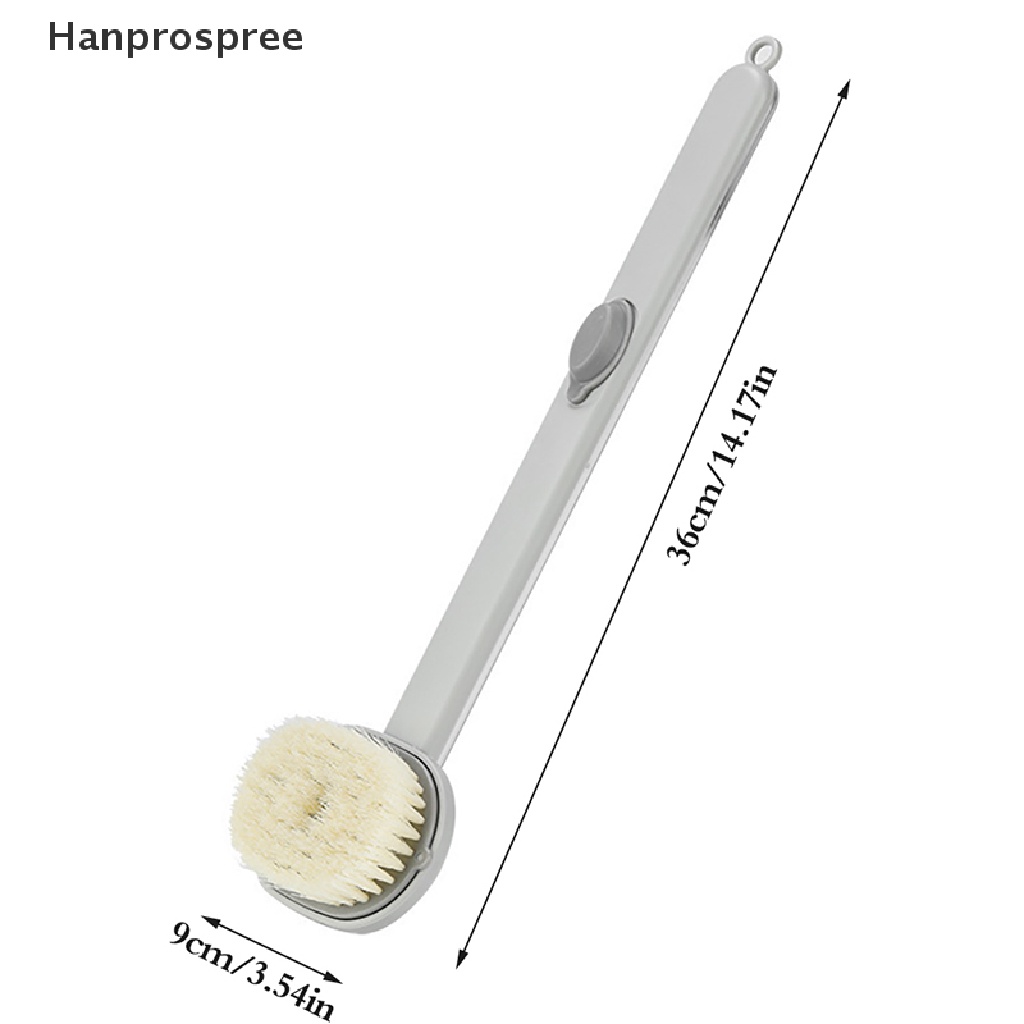 Bàn Chải Chà Lưng Massage Tẩy Tế Bào Chết Cán Dài