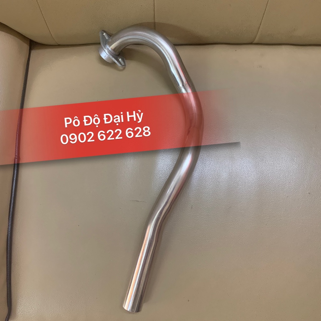 Cổ inox hàn gắn pô zin- pô độ các loại xe EX135-150-155-WINNER-SONIC-SATRIA-RAIDER-SIRIUS-vario-airblade