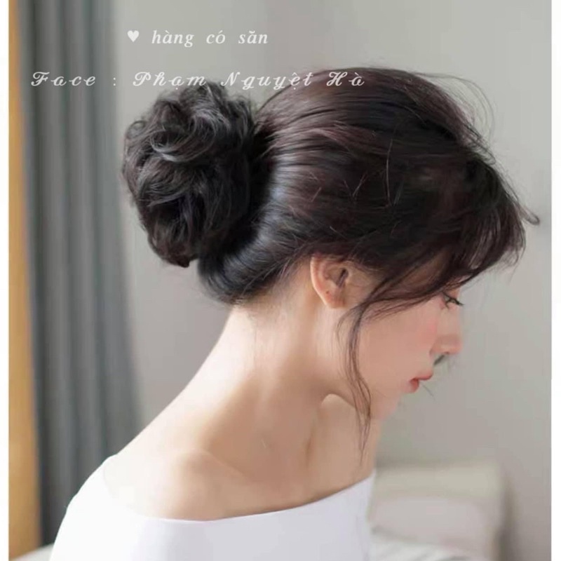 Búi xoăn lọn to