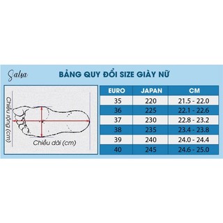Giày nữ công sở Salsa P12 da thật mũi nhọn gót đũa 8cm