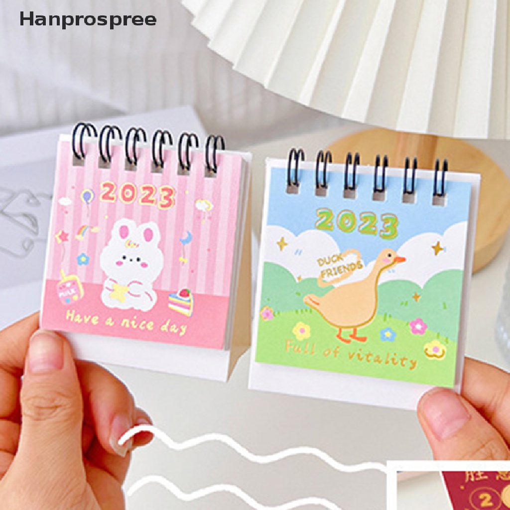 Hanprospree > Lịch Để Bàn Mini 2023 Họa Tiết Phong Cảnh Hoa Lá Sáng Tạo Trang Trí Văn Phòng / Trường Học