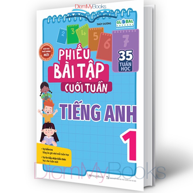 Sách phiếu bài tập cuối tuần tiếng anh lớp 1 35 tuần khổ to kt20.5x29.5 cm - ảnh sản phẩm 2