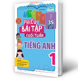 Sách phiếu bài tập cuối tuần tiếng anh lớp 1 35 tuần khổ to kt20.5x29.5 cm - ảnh sản phẩm 2