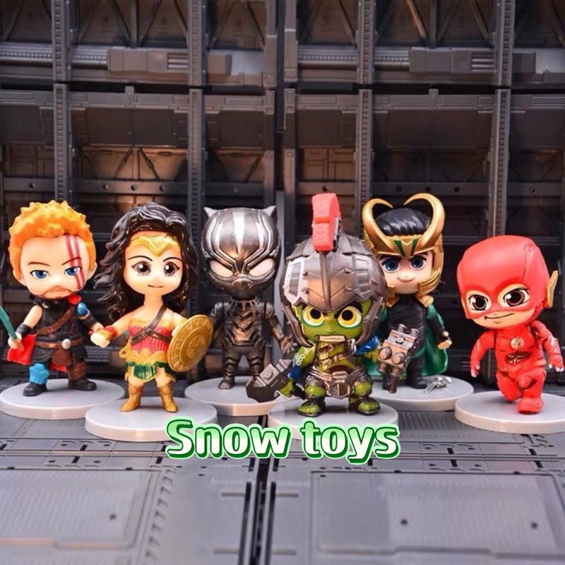 Mô hình Avengers DC Marvel Thor Captain America Black Panther Black Widow Batman Hulk Loki Thanos Doctor Strange Iron