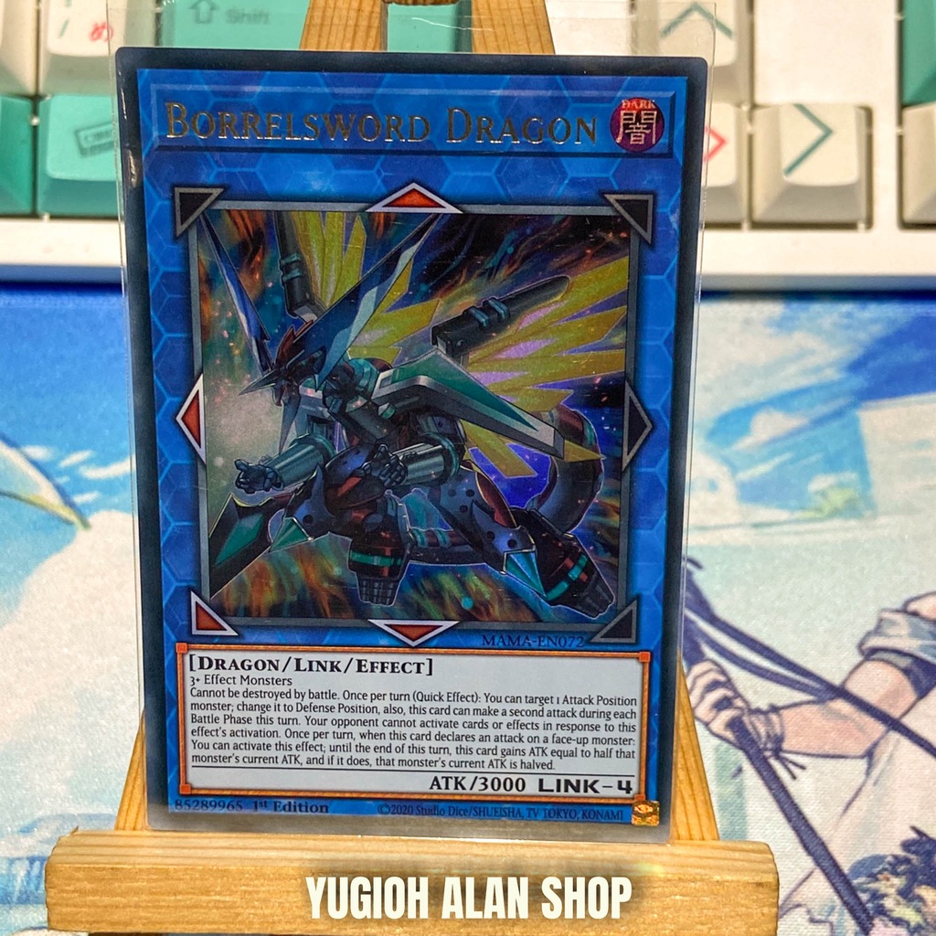 Borrelsword Dragon - MAMA-EN072 - Ultra Rare 1st Edition