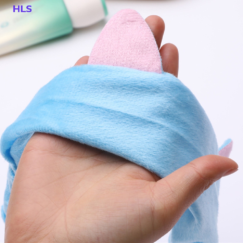 Băng Đô Mềm Mại Co Giãn Trang Điểm / Trang Điểm / Rửa Mặt Hình Nơ In Chữ Đáng Yêu Cho Bé Gái