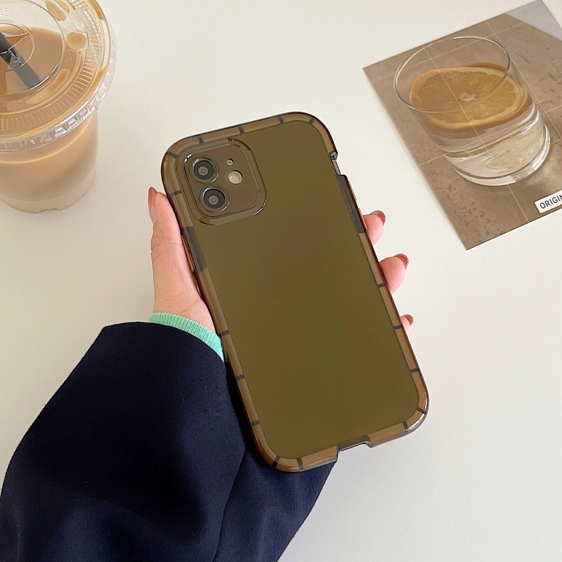 Ốp Điện Thoại Dẻo Trong Suốt Có Túi Khí Bảo Vệ Camera Cho iPhone 14 13 12 11 Pro MAX X XR XS MAX