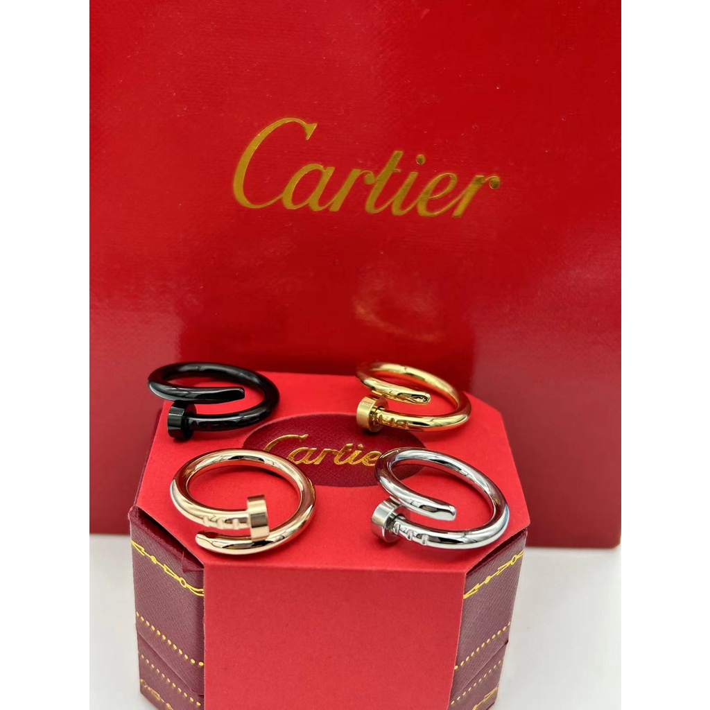 Hàng Mới Về Nhẫn Đính Kim Cương Màu Vàng Hồng Phong Cách Thời Trang 2023