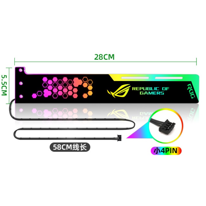 Giá Đỡ Card Đồ Họa RGB 25cm-30cm