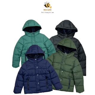 Áo khoác bé trai, áo khoác trẻ em xuất dư, chất phao dày ấm, size 7/8-13/14 tuổi - beekids