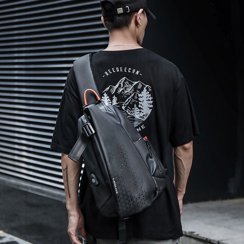 Túi Đeo Chéo Vai Thời Trang Sức Chứa Lớn Dành Cho Nam