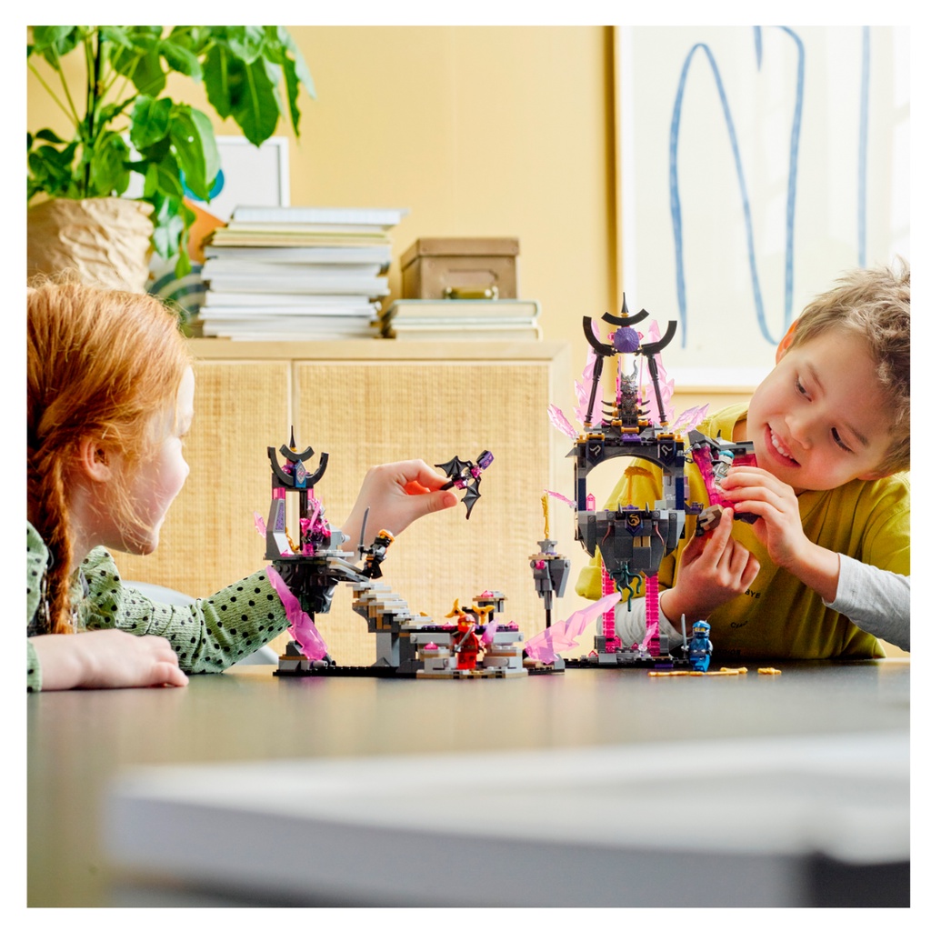 Lego 71771 - Đền thần của Chúa tể Crystal - The Crystal King Temple - Lego Ninjago chính hãng