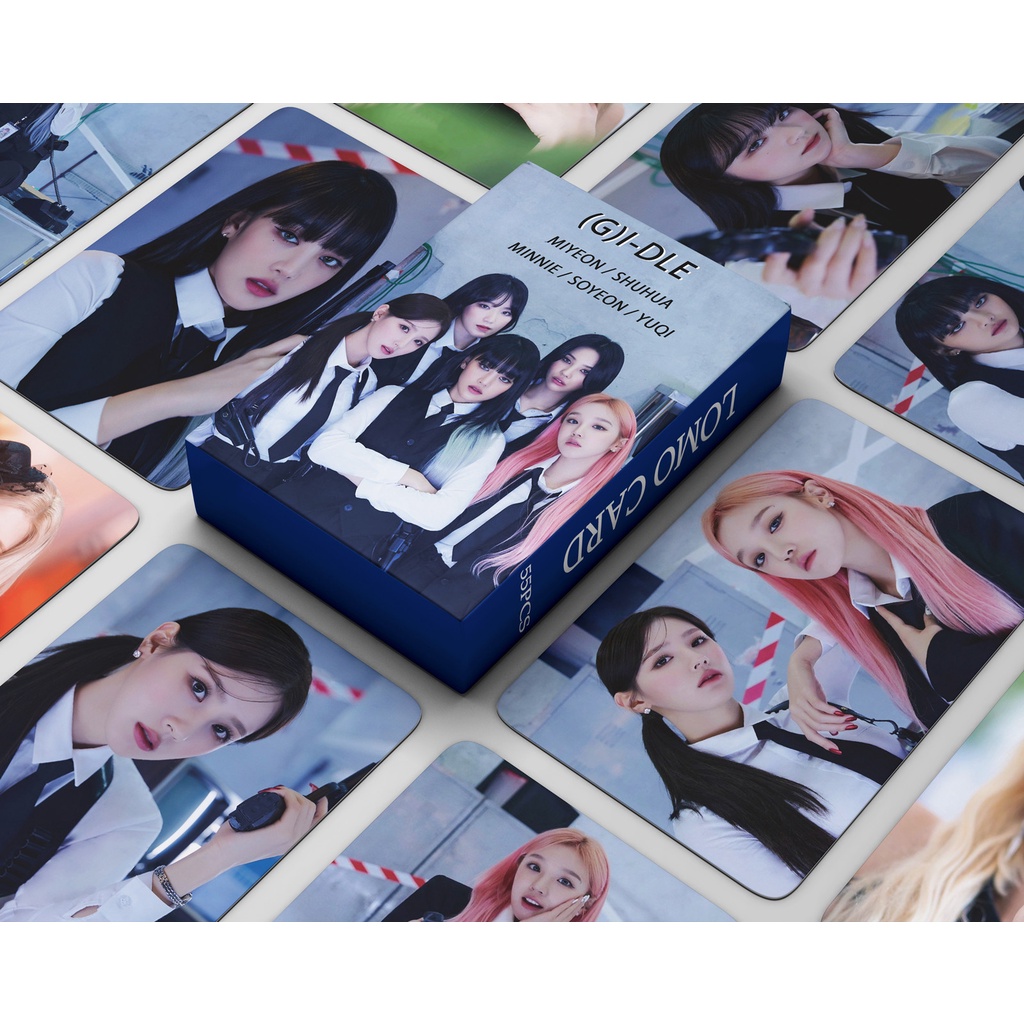 G-IDLE 2022 Album Photocard (G)I-DLE I Love NUDE & I NEVER DIE & 《Just Me I-DLE》Minnie Lomo Card