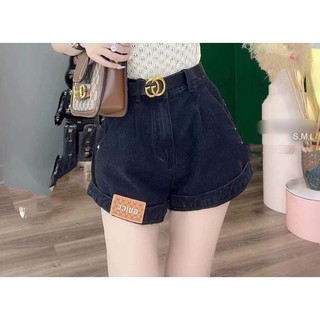 Quần short kaki jeans lật lai ống xoăn hàng fake thương hiệu lyie