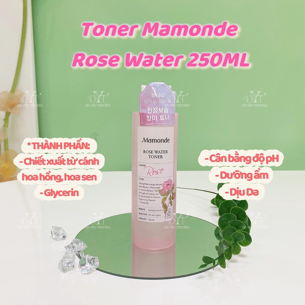 Toner Mamonde Rose Water 250ML