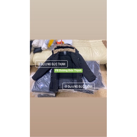 Áo Parka Nam Xuất Siêu Dày