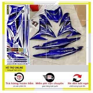 Tem rời exciter 150 mx dán xe xanh gp -