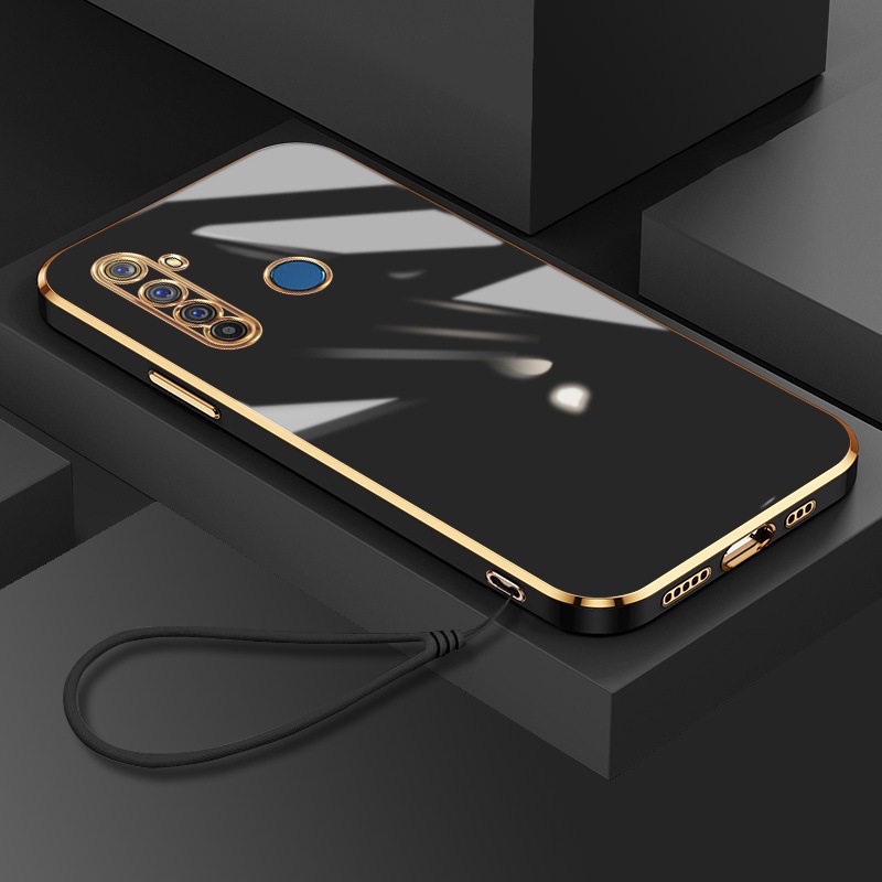 Ốp Điện Thoại gel silica Mạ Điện Cho oppo realme 5 5i 5s 6i rmx1911 rmx1919 rmx1927 rmx2030 rmx2032 rmx1925 rmx2040