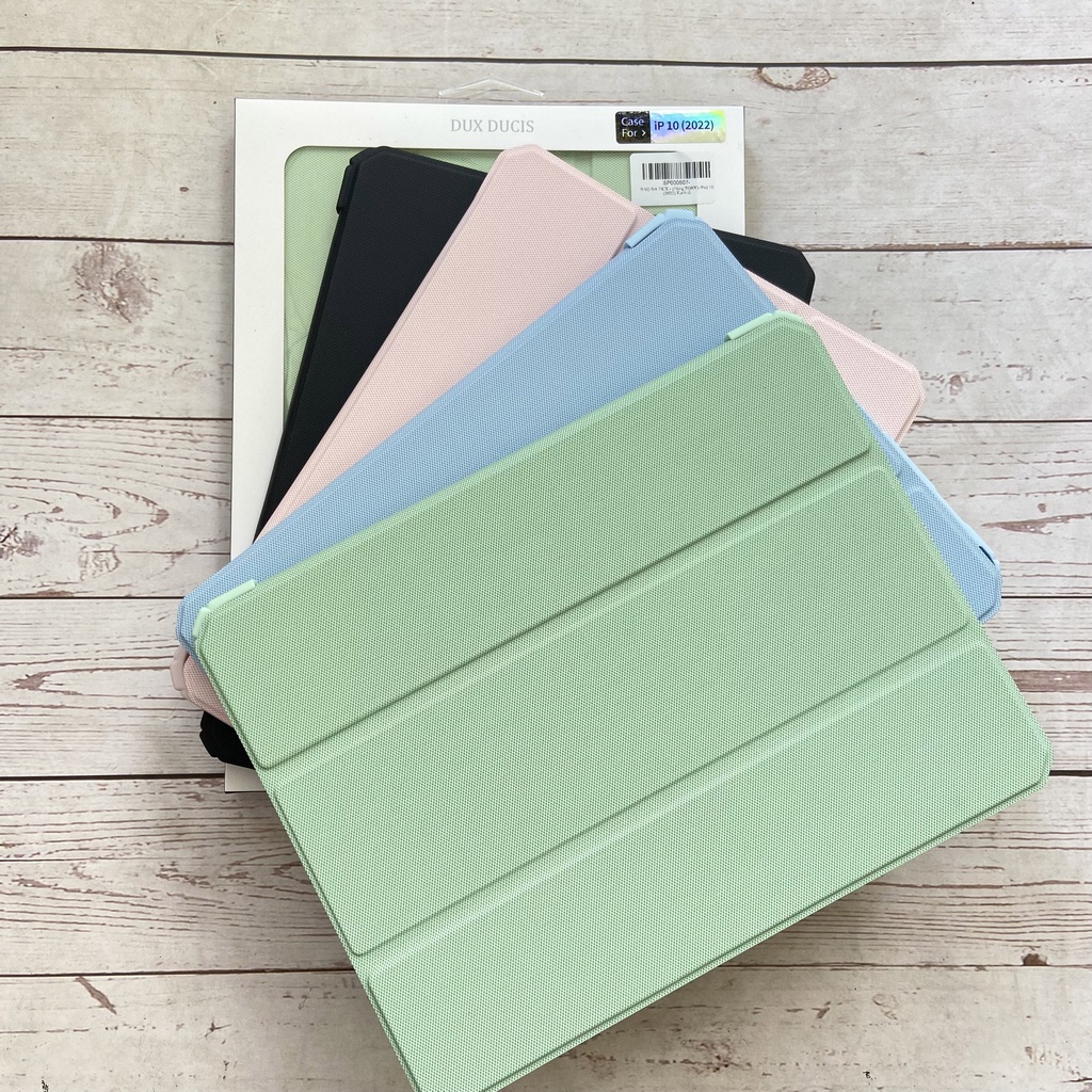 Bao da DUX DUCIS iPad Gen 10  10.9 inch  - Mặt lưng trong, Có Khay Đựng Bút - Hồng