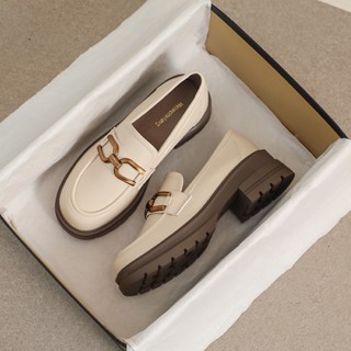 Giày oxford nữ big size đế thấp 5cm chất da có size từ 35-43