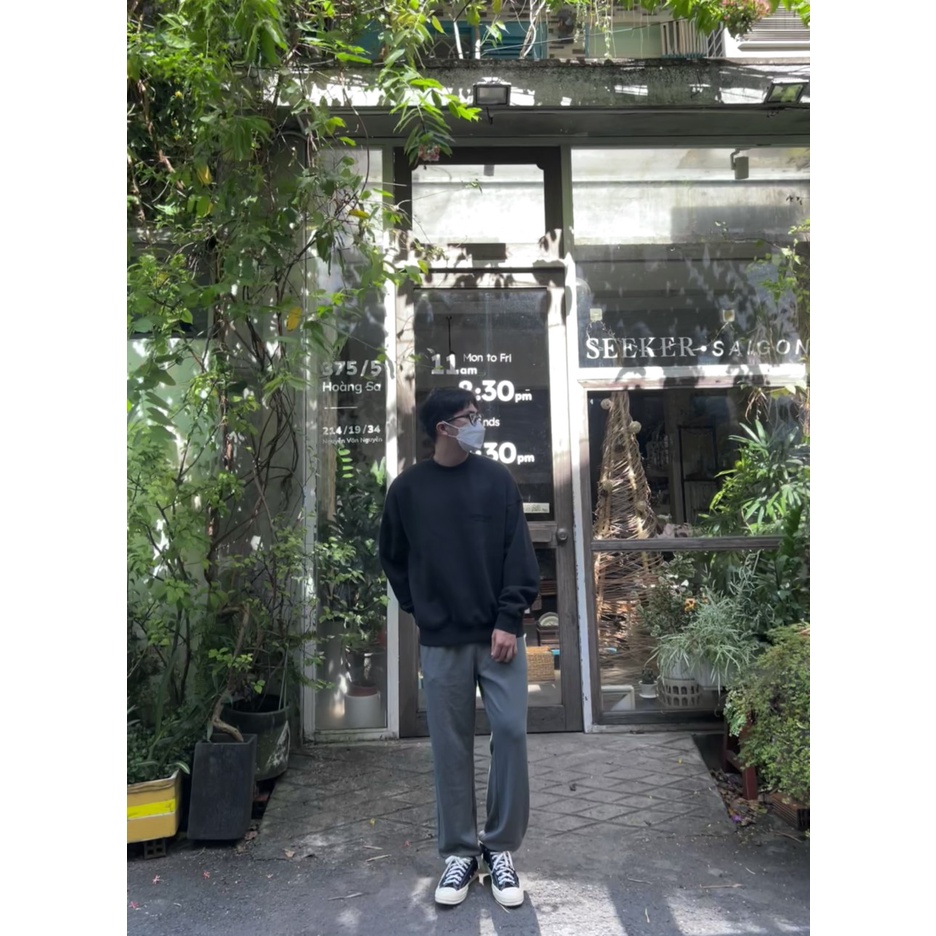 Quần Sweatpant hiệu GIJAY Nga_Dark Green