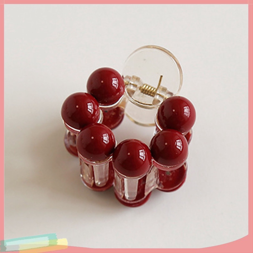 Kẹp Tóc Trang Trí Hình Quả Cherry Đính Ngọc Trai Nhân Tạo Thời Trang Cho Nữ