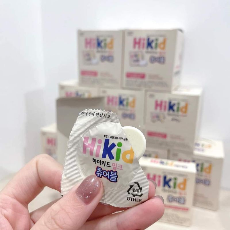 SỮA HIKID DẠNG KẸO HỘP 60 VIÊN